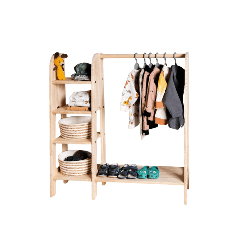 MandreleKids Porte-vêtements Naturel