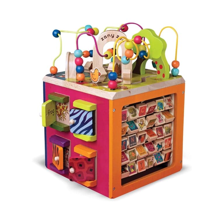 B. toys Zany Zoo Activity Cube