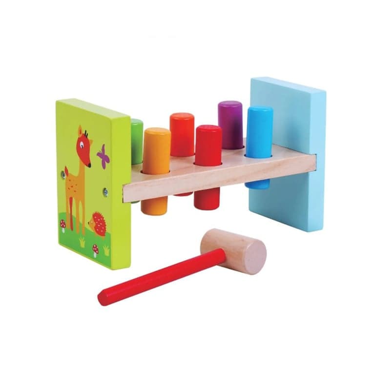 The Better Basket Co Personalized Wood Hammer Bench Traditional Primary