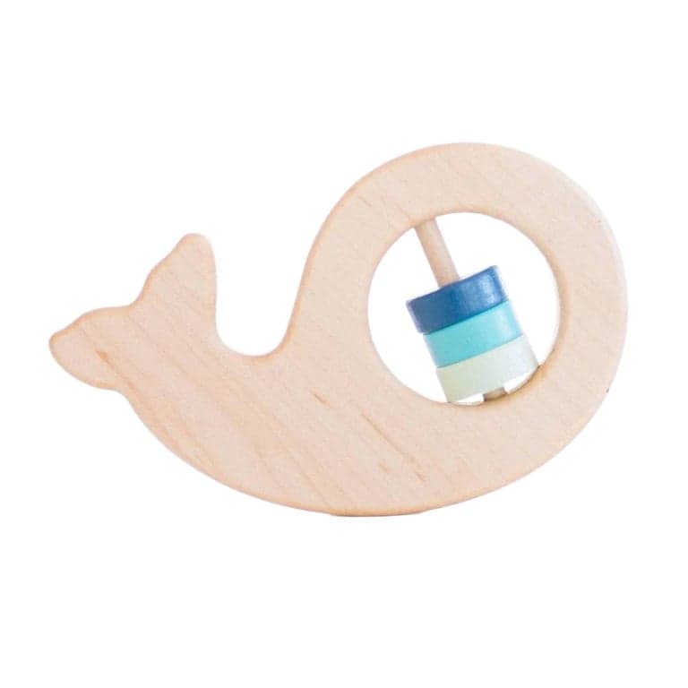 Bannor Toys Baby Rattle Whale Waves