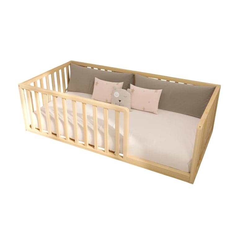 SignaturedWood Romeo Full Floor Bed 19H