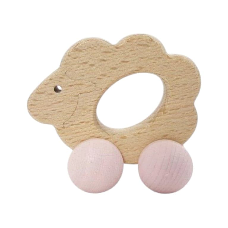 Hess-Spielzeug Rolli Sheep Natural Pink