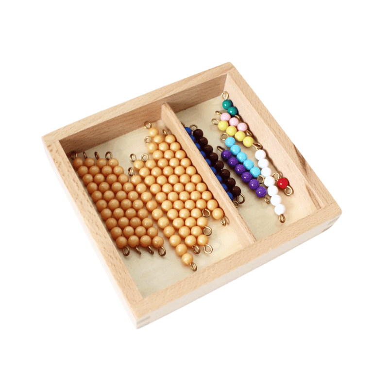 Pink Montessori Teens Bead Box
