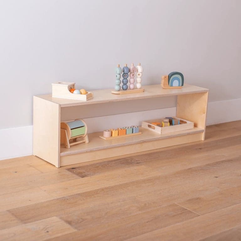 Sprout Kids Montessori School Open Back Shelving 30H 48W 14.5D