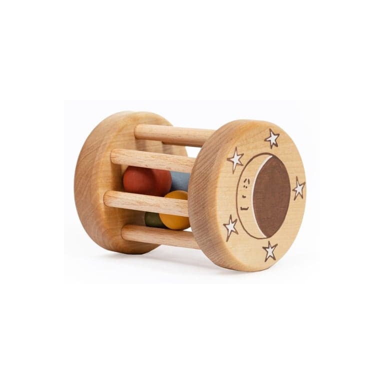 Friendly Toys Handmade Wooden Baby Rattle Toy