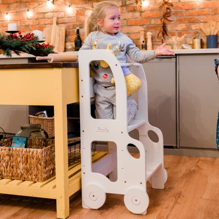 Family SCL Tour Ajustable pour Enfants Blanc
