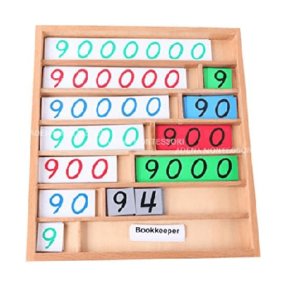 Adena Montessori Bank Game