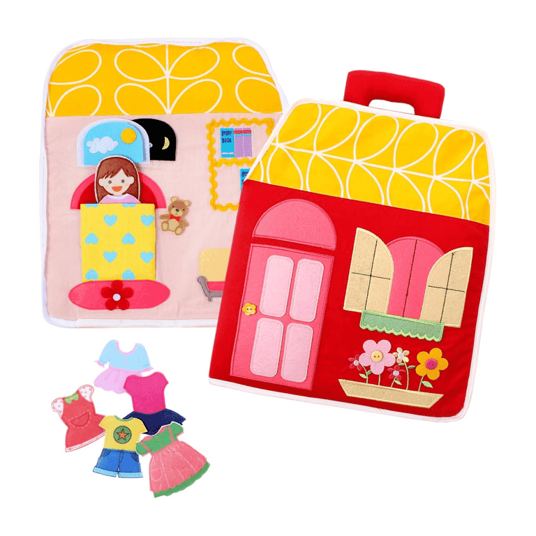 LoveLnE Quiet Busy Book Dollhouse