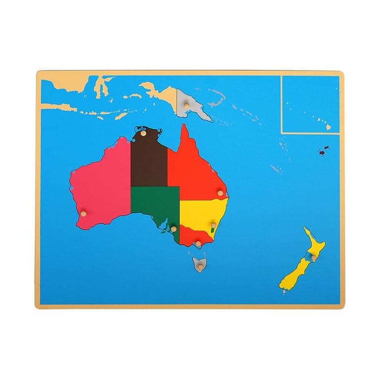 Kid Advance Montessori Puzzle Map of Australia