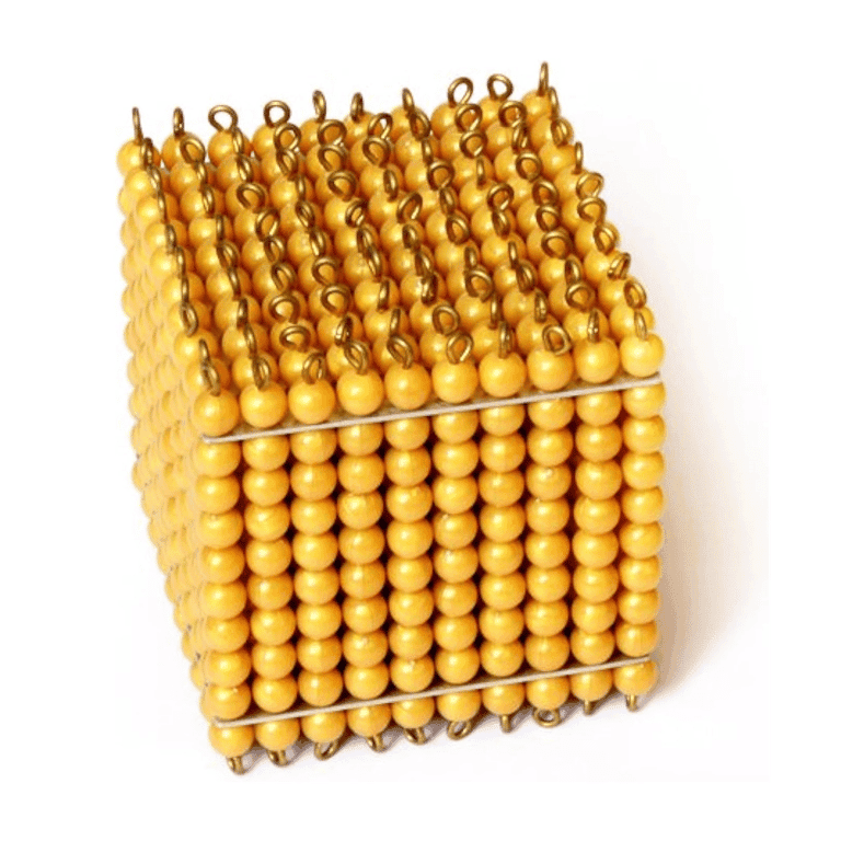 Elite Montessori Golden Bead Thousand Cube