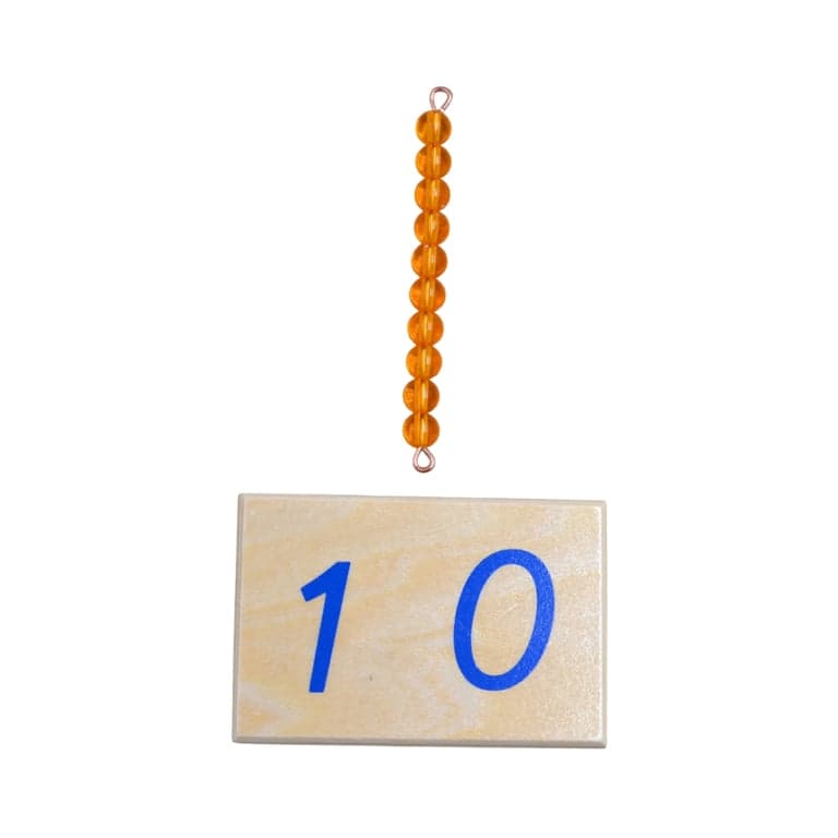 Canmom Montessori Math Ten Golden Bead Bars