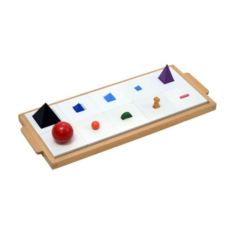 Kid Advance Montessori 3D Wooden Grammar Symbols With 10 Trays