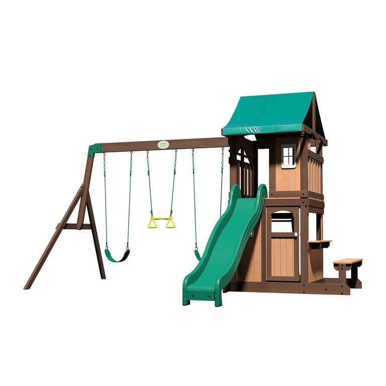 Backyard Discovery Lakewood Cedar Wood Swing Set