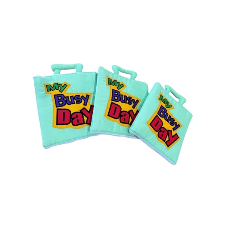 Hollowtree Store Montessori Busy Book My Busy Day FBR3