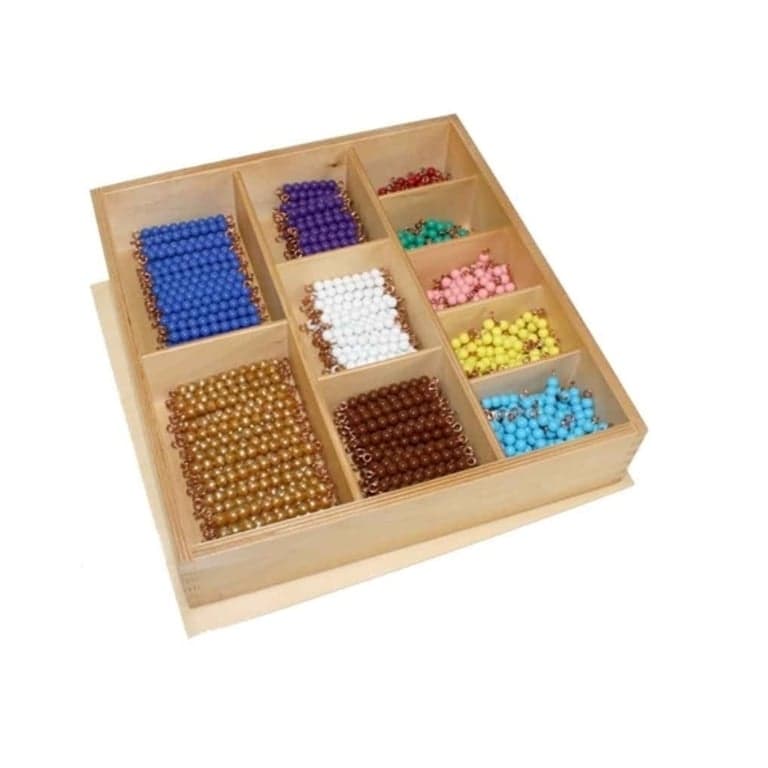 Alison's Montessori Decanomial Bead Box Complete Set Premium Quality