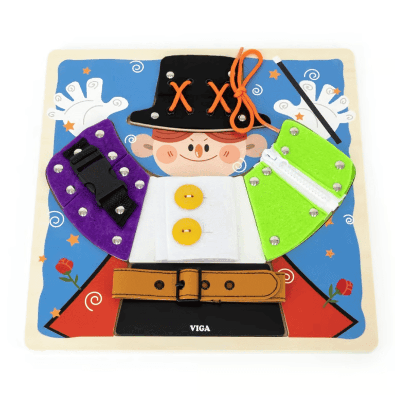 Viga Jouets Tableau d'activités Magicien