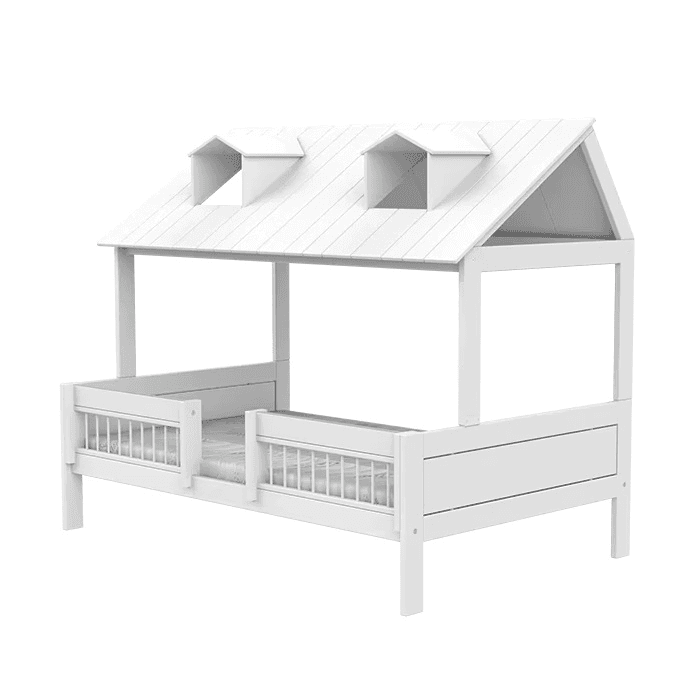 LIFETIME Kidsroom Lit cabane de plage 120 x 200 cm Blanc Premium