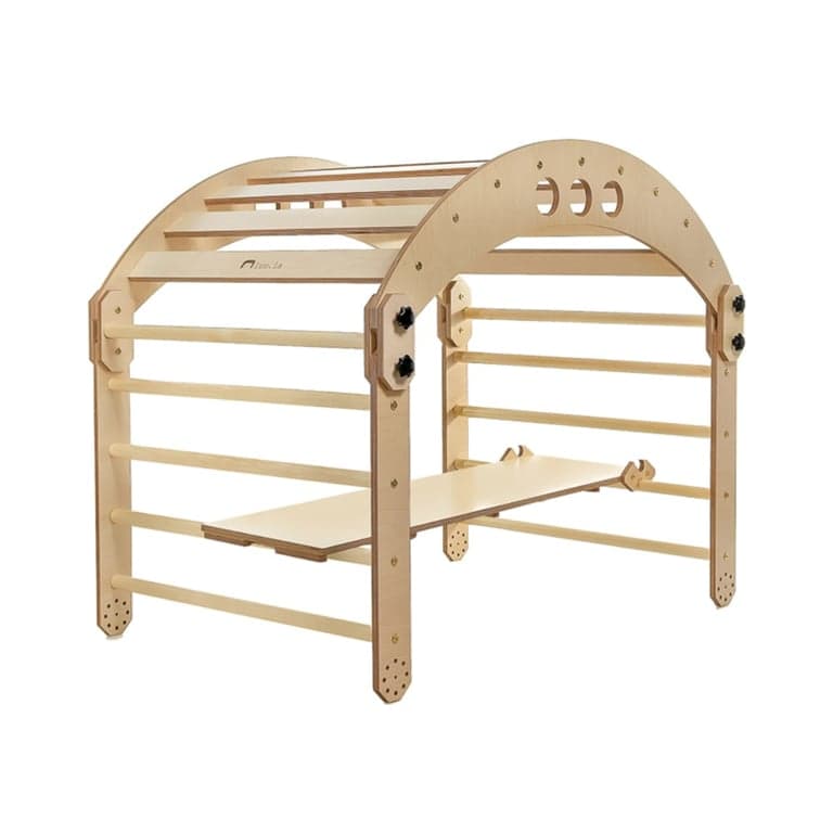 Luula Triangle d'Escalade & Ensemble Bascule Albero Sans Matelas