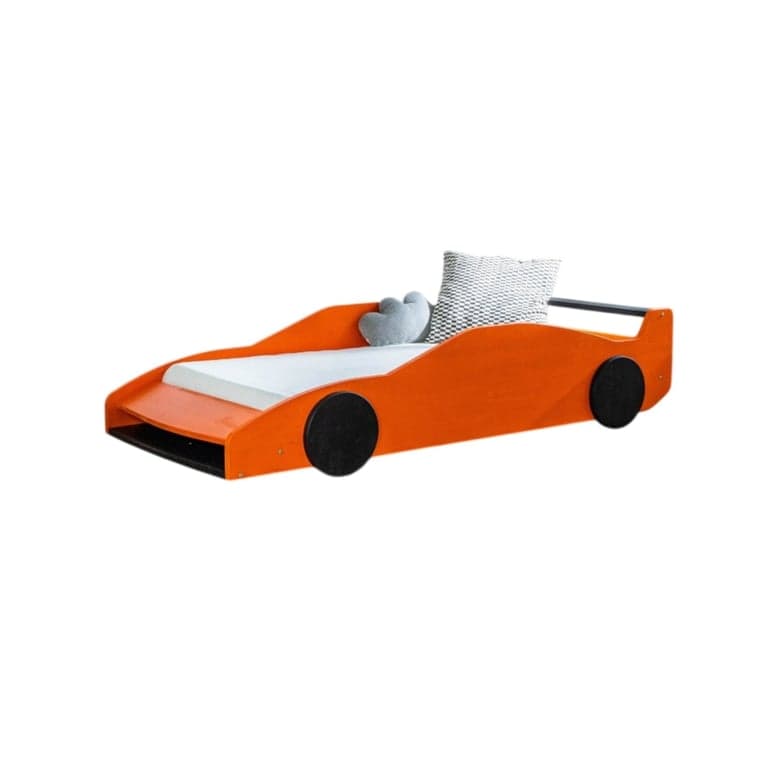 Benlemi Lit Voiture Ferrari F40 Orange Noir 160 x 80
