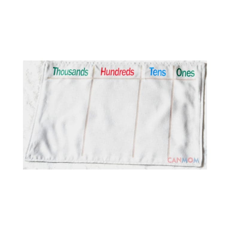 Canmom Montessori Decimal System Work Mat