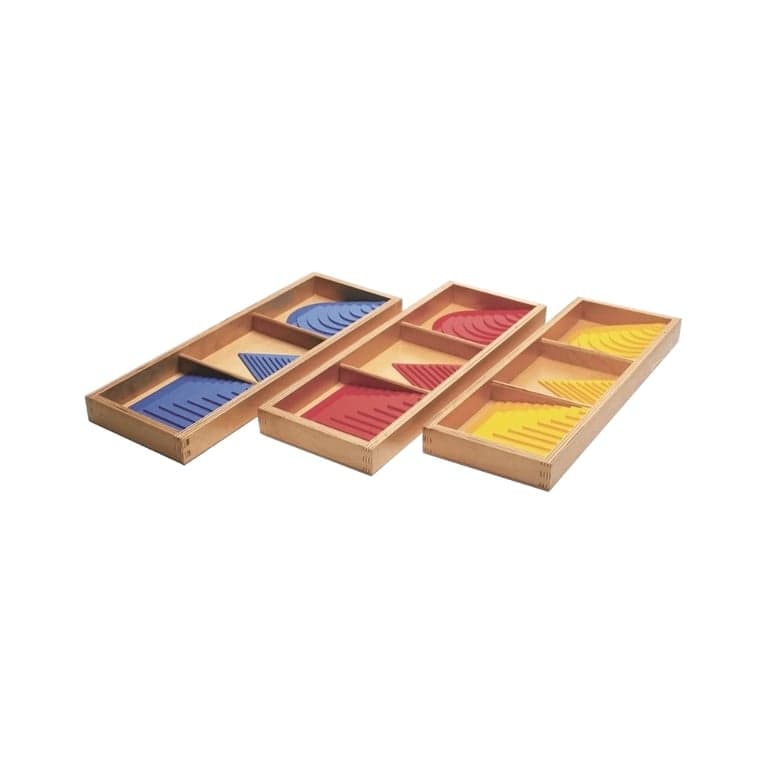 Alison's Montessori Circles, Squares and Triangles Complete Set Premium Quality