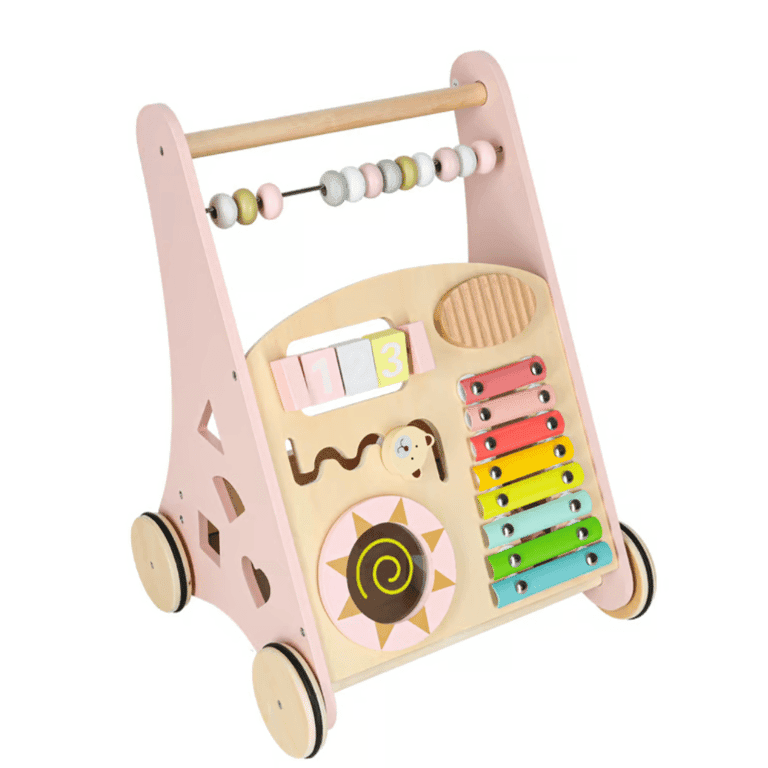 Ikonka Trotteur d'Activité Rose
