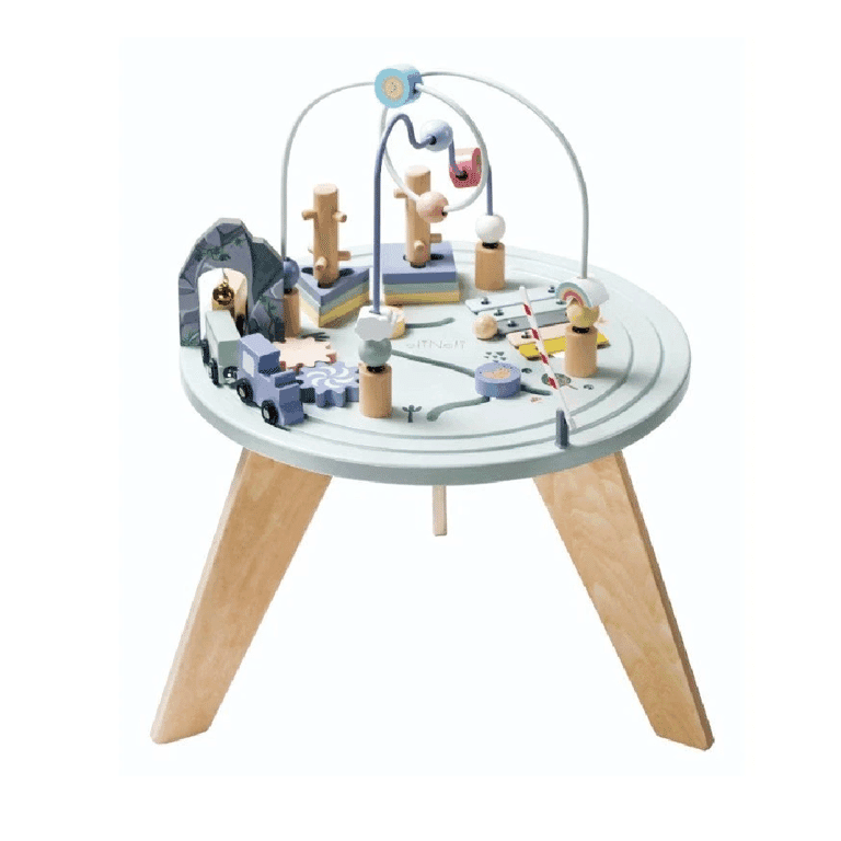 Elis Design Table d'activités avec train
