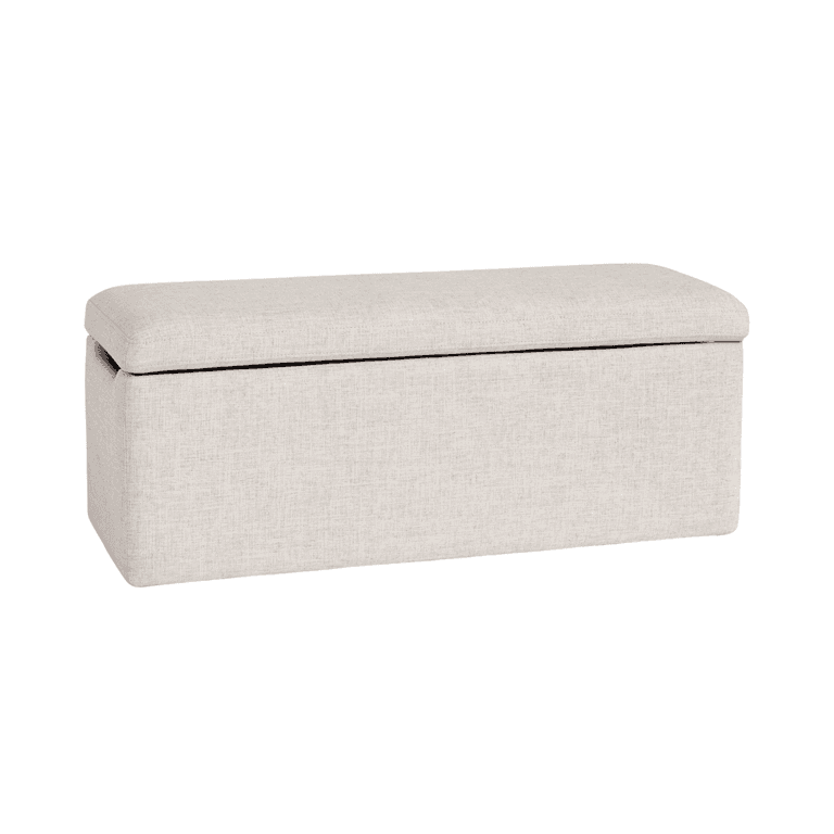 Pottery Barn Kids End-of-Bed Storage Bench Oatmeal