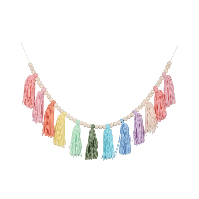 XMGZQ Cotton Tassel Garland A