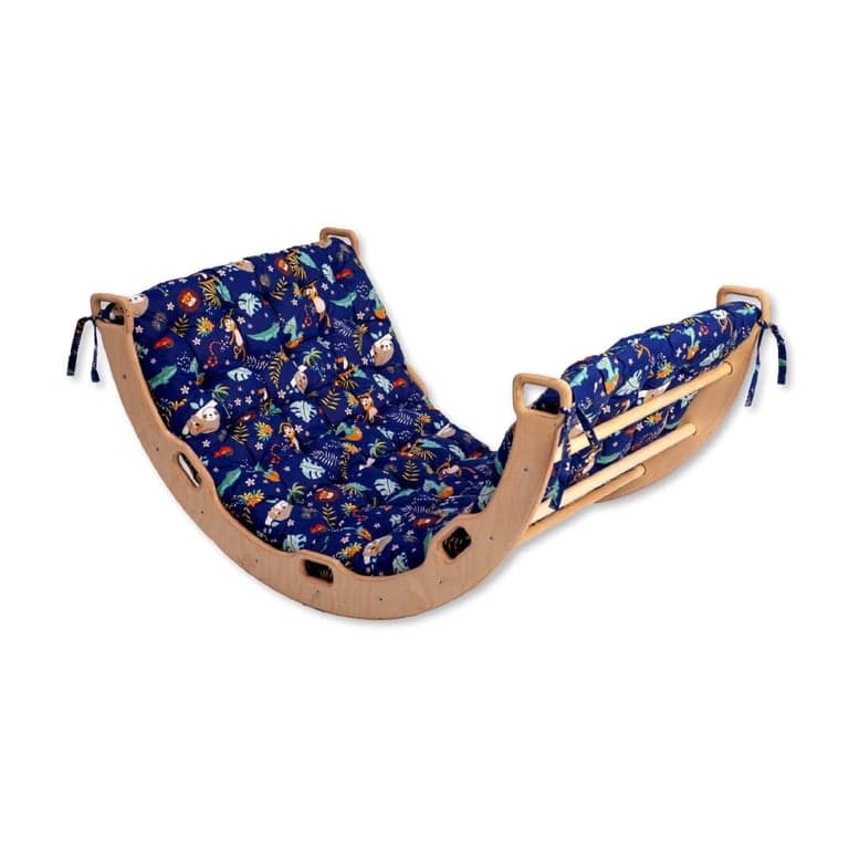 Kidodido Climbing Arch Large With Jungle Pillow