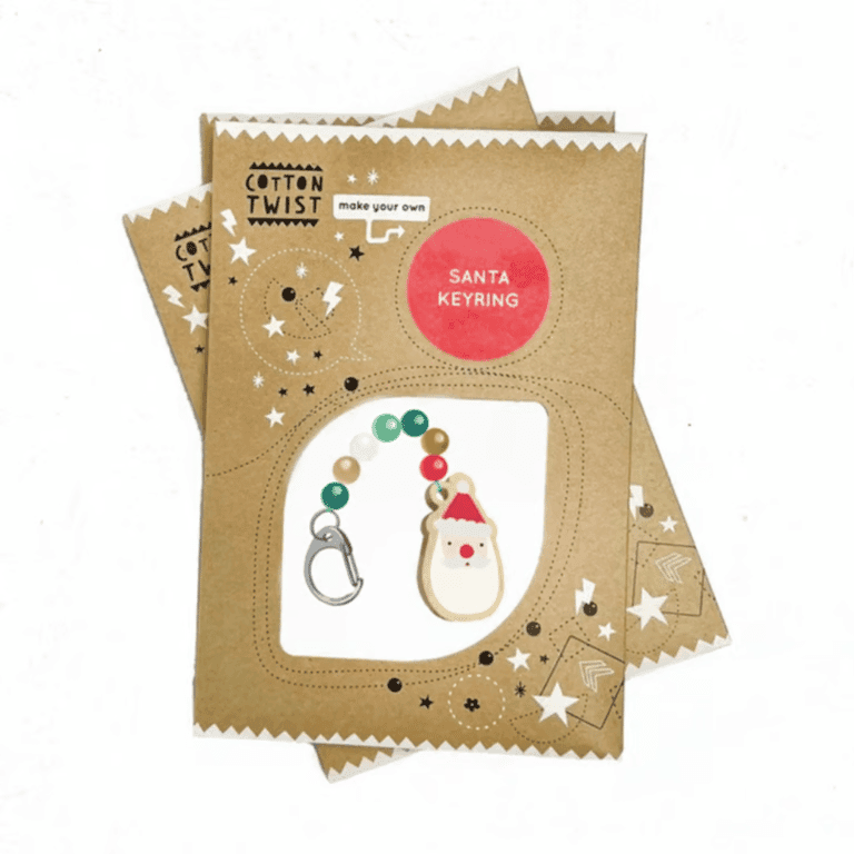Cotton Twist Fabrique Ton Propre Porte-clés Père Noël