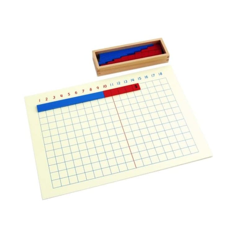 Montessori Outlet Addition Strip Board