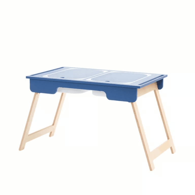 Duck Woodworks Shop Table Sensorielle de Sable et d'eau Bleue