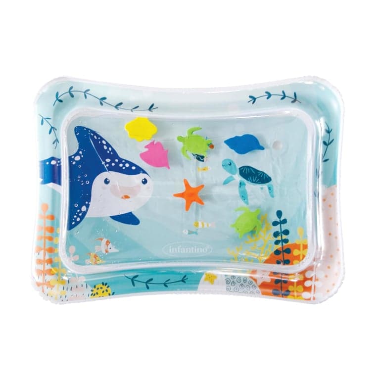 Infantino Jumbo Pat & Play Water Mat Sea-Themed