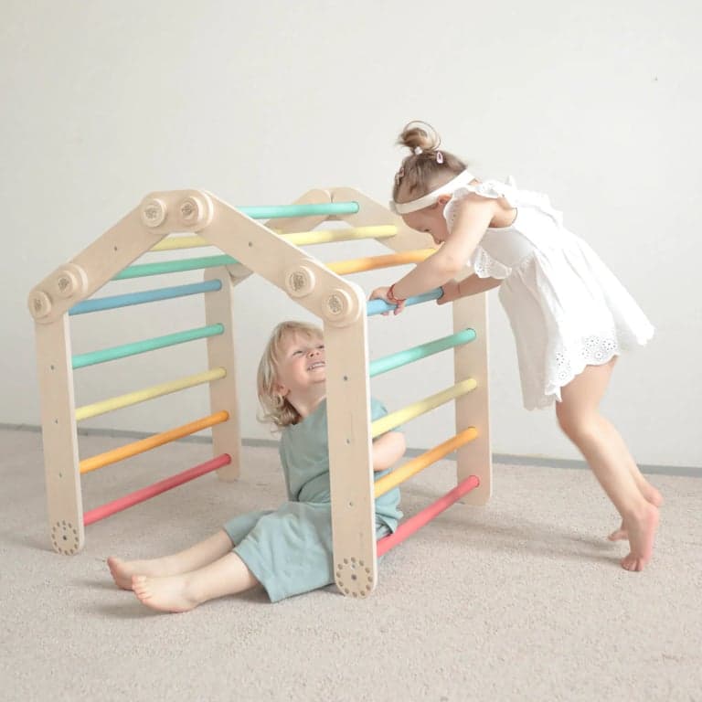 Busy Kids Ensemble de cadre d'escalade flexible S Brillant