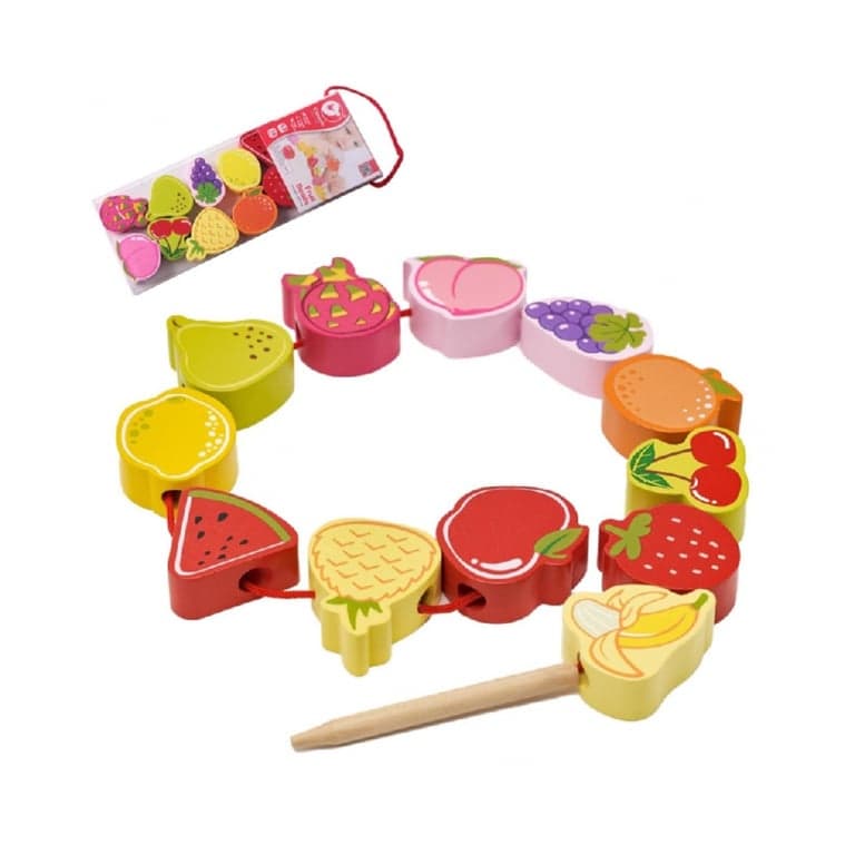 Classic World Perles à Enfiler Fruits