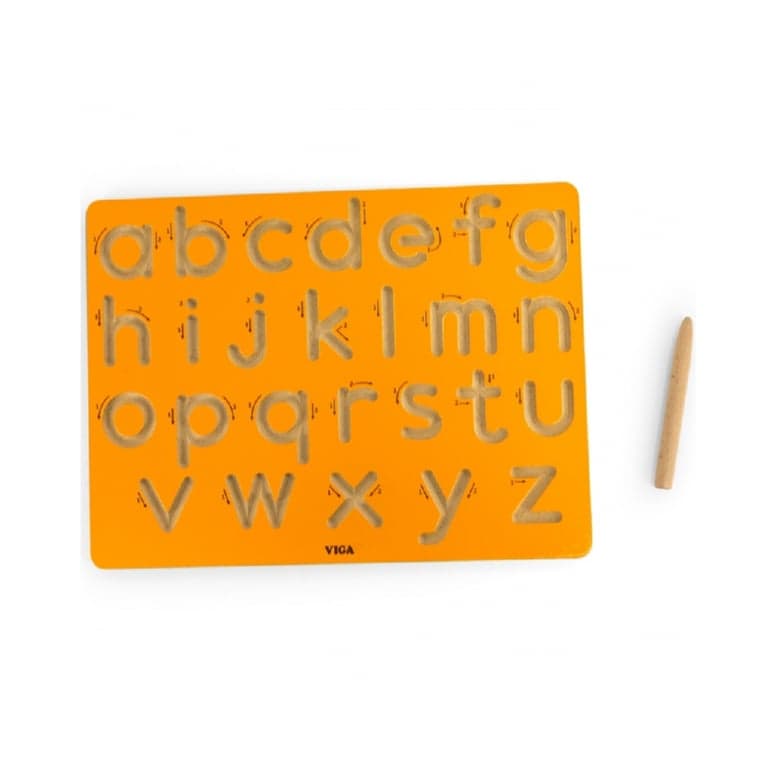 Viga Planche de Traçage Lettres Minuscules
