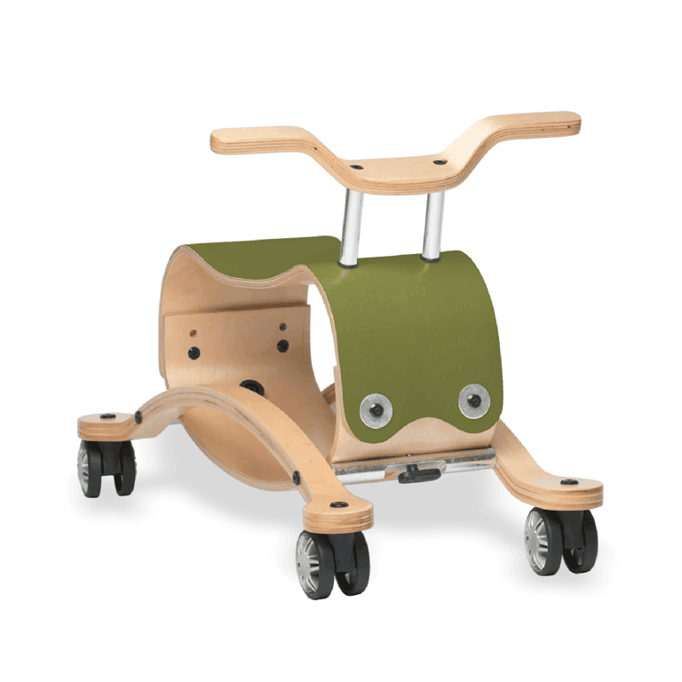 Wishbone Flip Balance Bike Olive Green