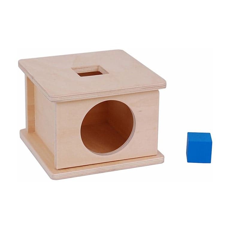 Kid Advance Montessori Imbucare Boxes With Cube