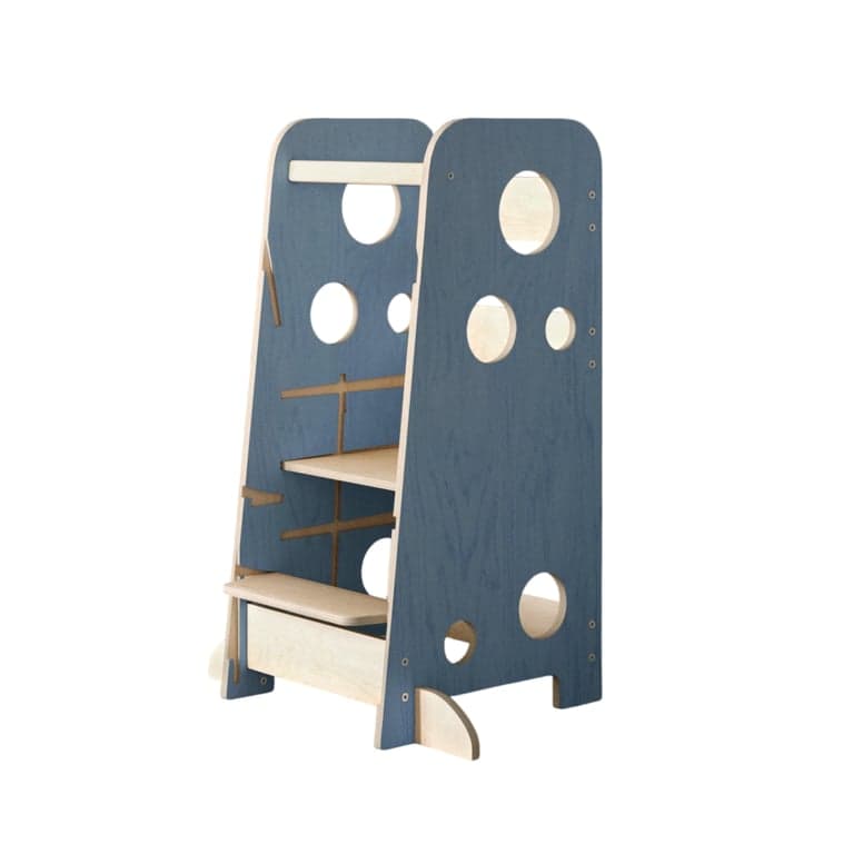 Busy Kids Tour d'apprentissage évolutive pour tout-petits 3-en-1 XL Bleu
