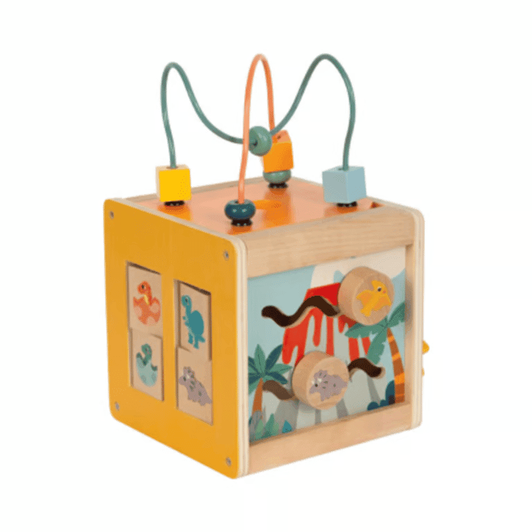 Small Foot Cube d'activités Dino