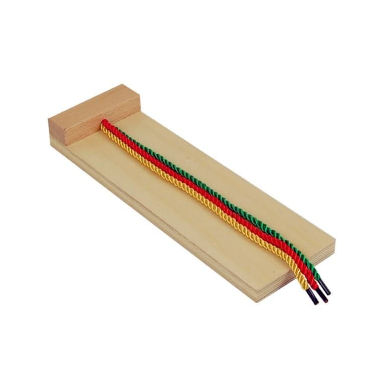 Kid Advance Montessori Braiding Board