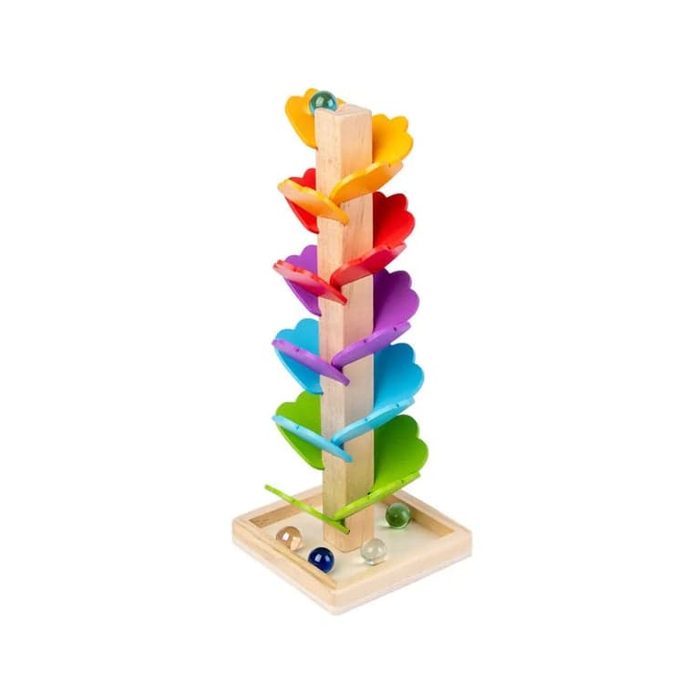 Seaside-Montessori Wooden Ball Run Track