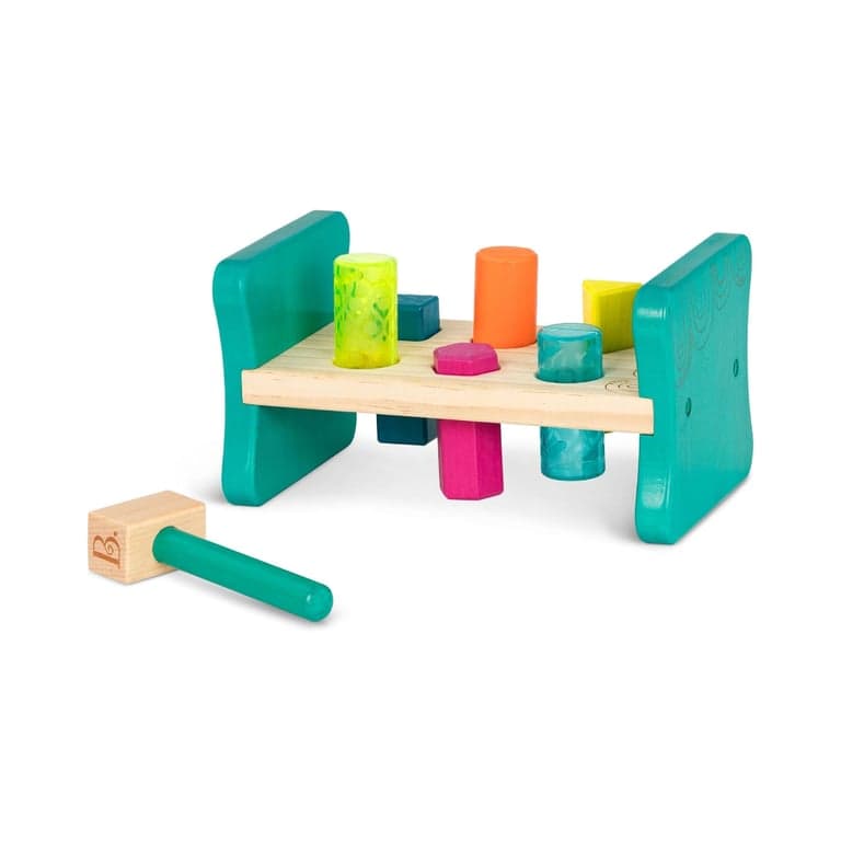 B. toys Colorful Pound & Play Hammer Bench