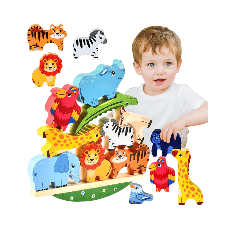 Atoylink Balance Stacker Toy Animals