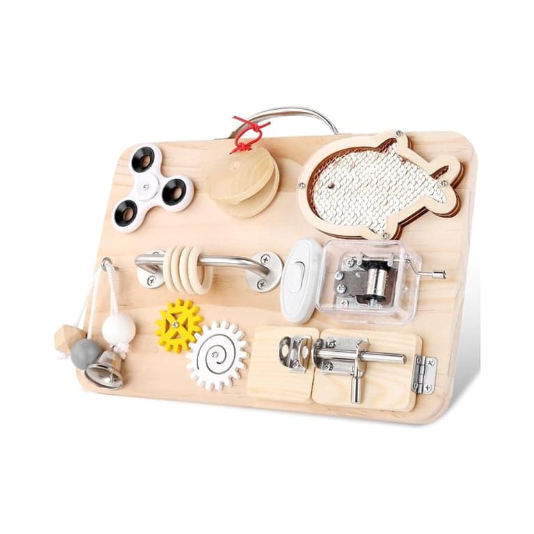 Pithfor Wooden Busy Board