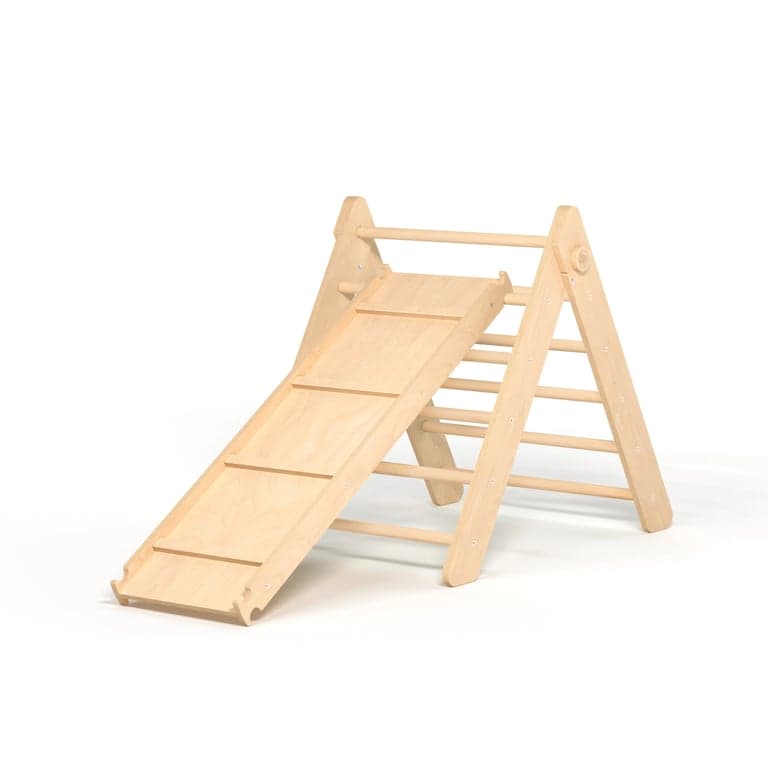 Busy Kids Triangle Pikler Non Verni Avec Toboggan