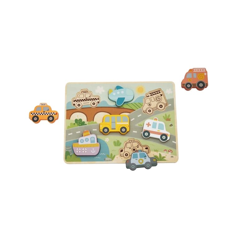 Busy Kids Puzzle des transports