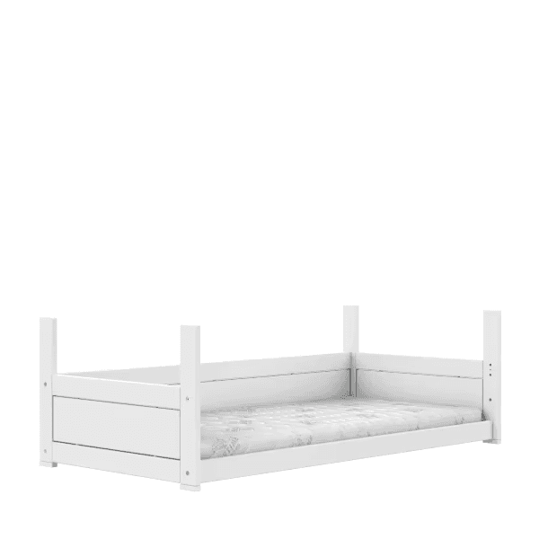 LIFETIME Kidsroom Lit enfant simple pliant blanc Deluxe
