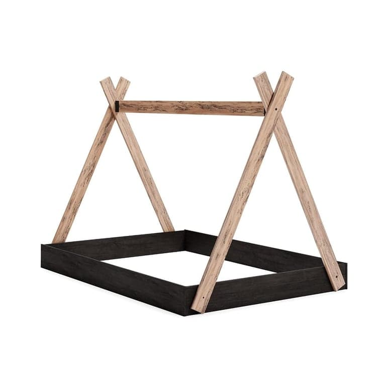 Ashley Piperton Full Size Floor Bed Teepee Charcoal